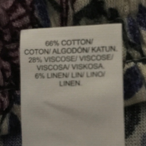 Lucky Brand ☘️ Floral Peasant Top - Picture 3 of 4